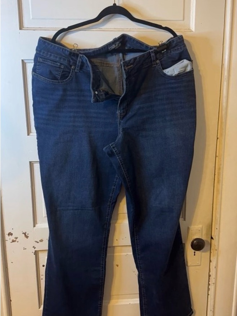 Maurices Dark Blue Bootcut Jeans